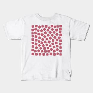 Red Gummies Pattern (Sweets) Kids T-Shirt